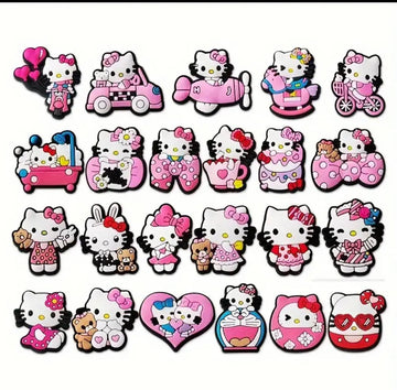 Hello Kitty Croc Charms